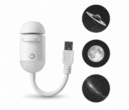 LumiHaus Proyector de Galaxias con 20 Plantillas